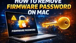 HOW TO REMOVE FIRMWARE PASSWORD ON MAC
