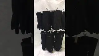 Стойка на 2 яруса с трикотажными перчатками