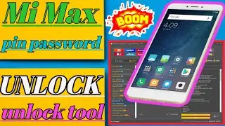 Mi Max pin pattern unlock via unlock tool ll mi max factory reset unlock 1 click done 👍