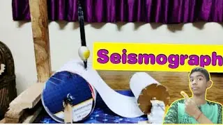 How to make a seismograph at home 👍👍