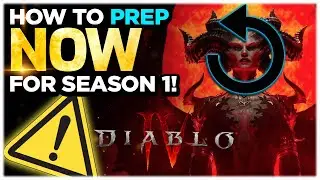 Diablo 4 - Don't MISS OUT on Getting Ahead NOW for Season 1!