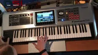 Roland Fantom G Custom Lead [PERFORMANCE] | No Talking |