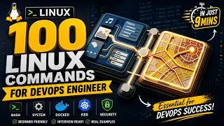 100 Linux commands for beginners in 9 mins | Essential Linux lab practice notes | Master the CLI 🐧🚀