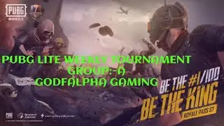 PUBG LITE WEEKLY TOURNAMENT GROUP 