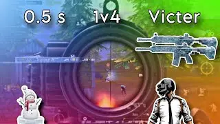 just 0.5s 1v4... game play see this video #pubg #pubgmobile #gaming #pubgm @iammadan @Panda.