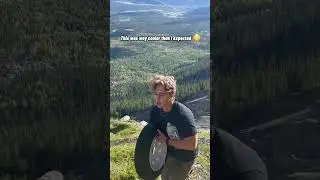 Tire thrown off mountain (It does THIS)