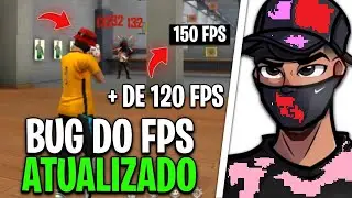 BUG DE FPS PARA FREE FIRE ATUALIZADO  NO EMULADOR BLUESTACKS 4.240... BLUE 5 METODO 2023