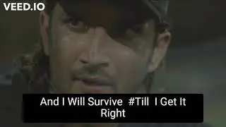 Till I GetIt Right  Sushant Singh Rajput With English Subtitles