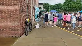 2024 1 Less Orphan 5K Bartlett TN finish line setup