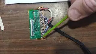 Как подключить LG матрицу 10 бит 51 pin к скалеру 8 бит 30 pin.
