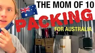 How I pack as MOM OF 10  ** For AUSTRALIA 🇦🇺 ** 
