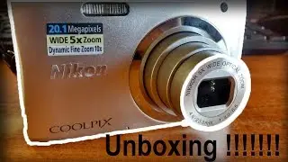 Unboxing Of Nikon CoolPix A100 | 20.1 MP