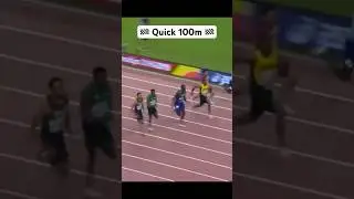 Really fast 100m sprinters in action #Shorts #FYP #GoViral #Commentary