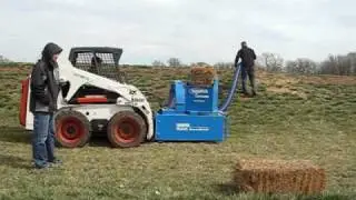 Skid Steer Straw Blower