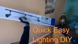 Installing LED Track Lighting- Home Lighting Upgrade You Can Do