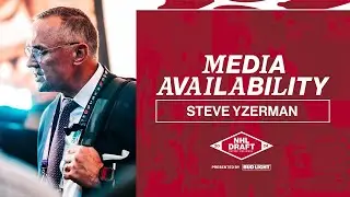 Steve Yzerman 2024 NHL Draft Day 1 | June 28, 2024