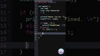 C Programming: Factorials explained in seconds 
