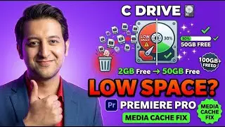 Low Disk Space on C Drive - Premiere Pro Users (Media Cache Files)