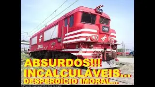 ARARAQUARA - SP - FEPASA E AS LOCOMOTIVAS FRANCESAS