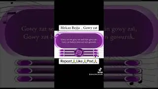 Mekan Bayja _ Gowy zat