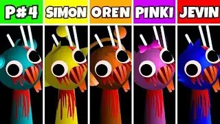 Incredibox Sprunki Phase 4 But Everyone Is Simon 🆚 Oren 🆚 Pinki 🆚 Jevin 