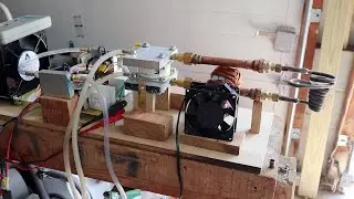 induction heater levitation melt aluminum steel copper with magnet