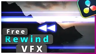 Old Tape Rewind Effect [Free Davinci Resolve]  