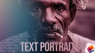 Text Portrait Tutorial | Easy trick in Pixelmator Pro