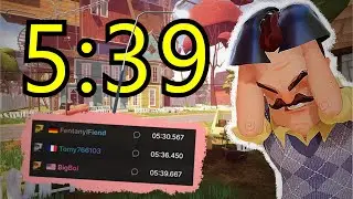 HELLO NEIGHBOR ANY% NEW PB (TOP 3)