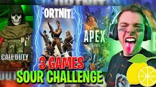 Triple Threat Challenge - Eat a SOUR SWEET?!