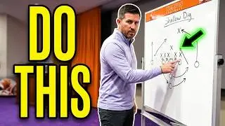 Clemson OC Garrett Riley - Chalk Talk #2