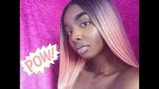 SEXY ROSE GOLD PINK WIG SLAY💗/REVIEW |Anna Doll |