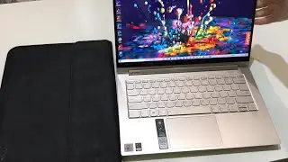 Lenovo YOGA C940 with a MOSISO black sleeve case, 14 inch