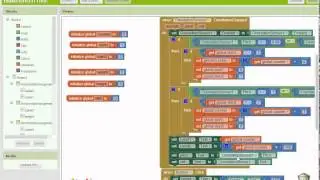 The magnitude detection of orientation sensor in mobile_phone: App Inventor 2