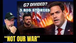 At the G7, Rubio Says “Not Our War” — A Shift?
