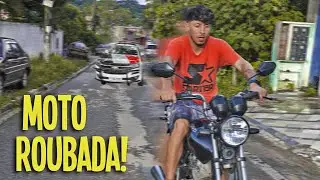 DEI FUGA NA POLÍCIA DE MOTO ROUBADA ‹‹Deu Ruim››