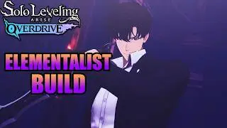 My Sung Jinwoo Elementalist Build is VERY DEADLY in Solo Leveling Arise Overdrive.