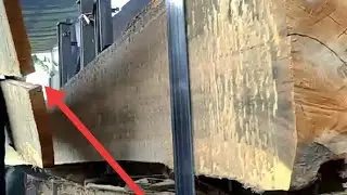 export quality teak wood || cut with a band saw