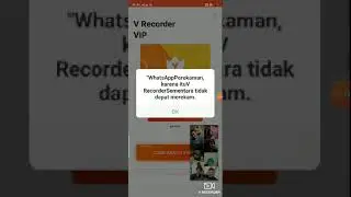 sistem perekam wasap rusak