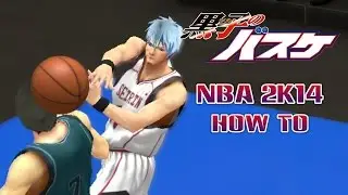 How to Play as Kuroko Tetsuya in NBA 2K14