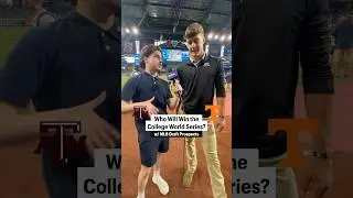Who Will Win the College World Series?🔥⚾️