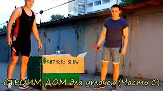 СТРОИМ ДОМ для уточек (Часть 1)