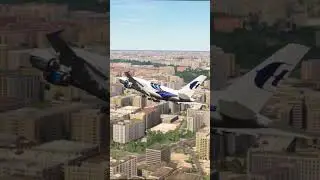 Spotting a GIANT at Hongqiao Airport! Airbus A380 Malaysia Airlines Landing #aviation #shorts