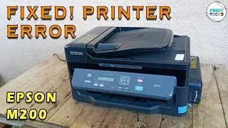 FIXED! EPSON M200 Printer Error, Unusual Sound, Paper Jam and No Black Print | PinoyTechs (Tagalog)