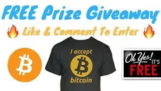 Free Bitcoin Apparel Giveaway | 1k Subscribers 🎉
