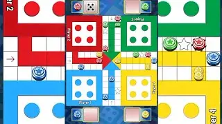 Ludo king gameplay || Ludo challenge लूडो किंग Ludo game video || Ludo king 4 players || lodo