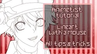 Photoshop Tutorial: Lineart with a Mouse.