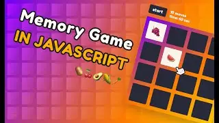 How to make Memory Card Game in JavaScript