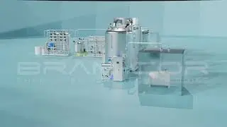 Water for Injection systems - Bram-Cor Turnkey Line producing WFI via Vapor Compression Distillation