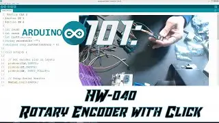 HW 040 Rotary Encoder With Click   Arduino for beginners   Sensors
